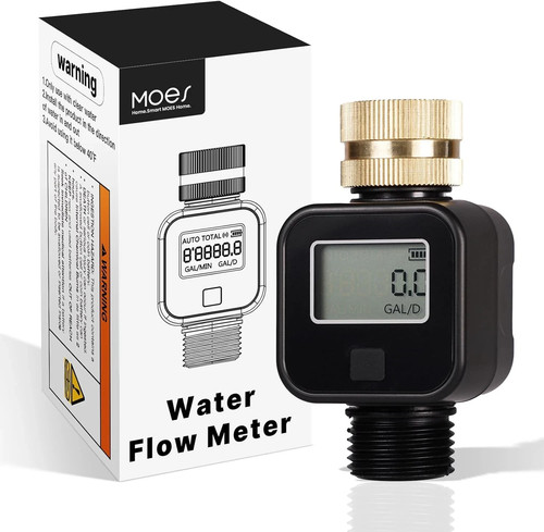 Water flow meter - flow, inlet